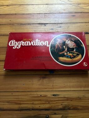 Deluxe Aggravation Board Game - Leisure Dynamics